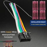 Power Wire Harness For Kenwood KDCBT32 KDC-BT32 Kit With Connectors. Fixed Price $10.95.