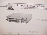 1974 Audiovox 8-TRACK Tape/am-fm/mpx Radio Service Manual C-977 C-979 ID-400. Fixed Price $29.99.