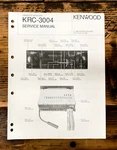 Kenwood KRC-3004 Car Radio Service Manual *original*. Fixed Price $14.97.