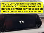 2023-2025 Hyundai Palisade Display System 96560-S8EC0. Fixed Price $537.76.